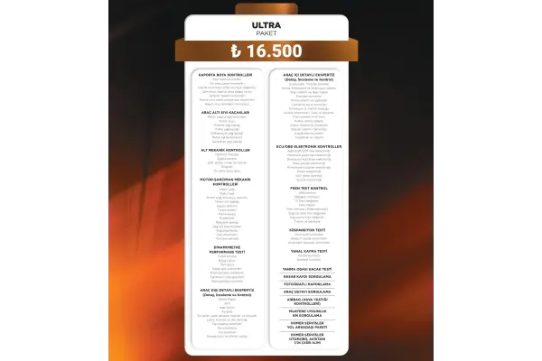 4x4 ve Ticari Araçlar - Ultra Paket